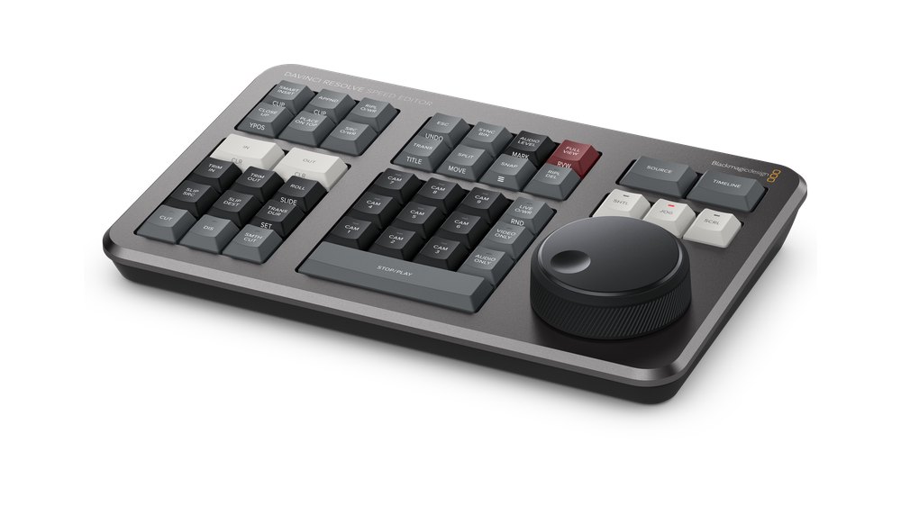 The DaVinci Resolve Speed Editor